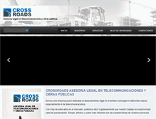 Tablet Screenshot of crossroads-peru.com